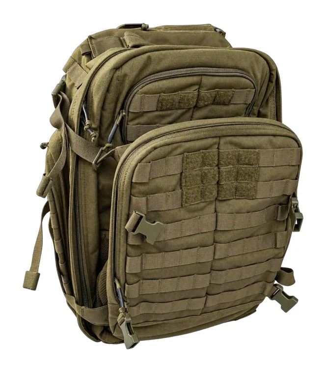 Thirty-litre tactical backpack with external webbing